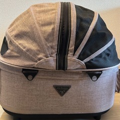 【美品】【配送可】AirBuggy コット（レギュラー）アースブラウンの画像