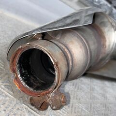 CB400SB 純正マフラー エキパイ サイレンサーの画像