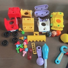 アンパンマン　おもちゃ　ねじねじ　トントン大工さんの画像