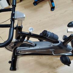 エアロバイク　スピンバイク　摩擦負荷調整式　ハンドルサドル高さ調...