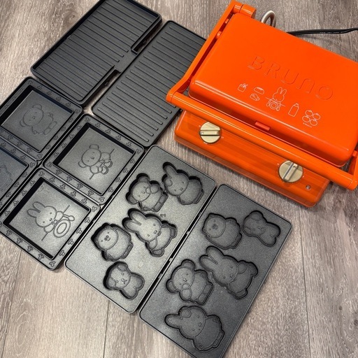 ブルーノ　ミッフィー  miffy ホットサンドメーカー　グリルプレート