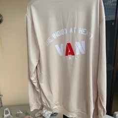 未着です！沖縄 のオシャレ大人必見！VAN薄手トレーナー！の画像