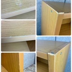 【片付けの強い味方】3段カラーボックスの画像