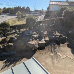 大きな庭石あげます　引取限定の画像