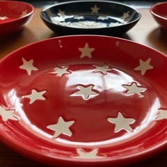 星の小皿の画像