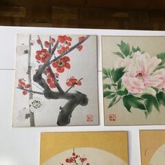 株式会社千總　絵色紙　京友禅染の摺りの技法、手摺り　7枚の画像