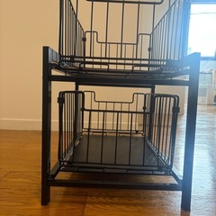 キッチンシンク下ラックの画像