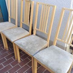IKEA ダイニングチェア 4脚セットの画像