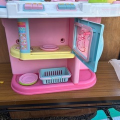 ハローキティキッチンおママゴトセットの画像