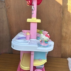 ハローキティキッチンおママゴトセットの画像