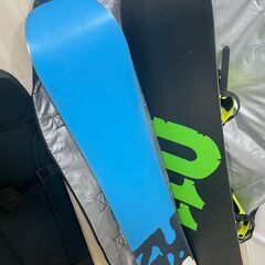 【スノーボードセット】ボード2本＋ビンディング1セット＋スノボーカバーの画像
