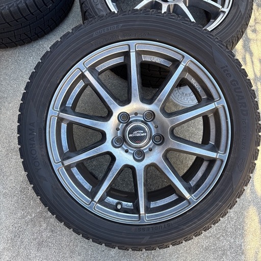【215/50r17】Yokohama スタッドレスタイヤ・ホイールセット