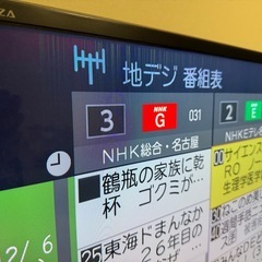 【 難あり 】58インチ TOSHIBA REGZAの画像