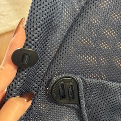 ベビービョルン　バウンサー　ネイビー　専用バッグ付きの画像