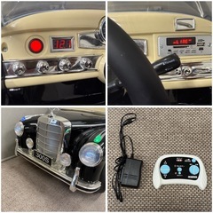 電動乗用ラジコン メルセデス ベンツ BENZ 300S 乗用玩具 電動乗用玩具 電動 ラジコンカー の画像