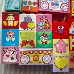 アンパンマン　ブロックの画像