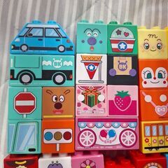 アンパンマン　ブロックの画像