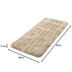 ふかふかホットカーペット【丸洗い可能】の画像