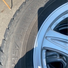 KEELER ホイール　15インチ　スタッドレスタイヤ　4本セット　215/65R15の画像