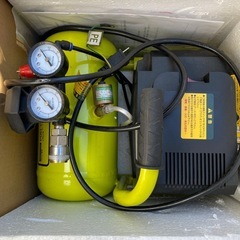 ZAIRAS ZM-1304 ミニエアーコンプレッサー 4L 0.7MPa 100Vの画像