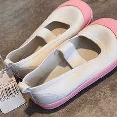 上靴 上履き バレーシューズ 17cmの画像