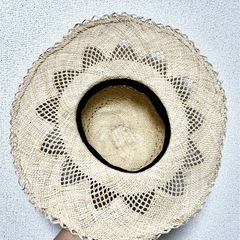 可愛い麦わら帽子　ハットの画像