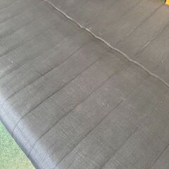 3人掛けソファーベッド 3段階リクライニング付き ブラック 札幌 東区 店頭引取歓迎の画像