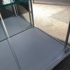 未使用　ガラスコレクションケース　訳ありの画像