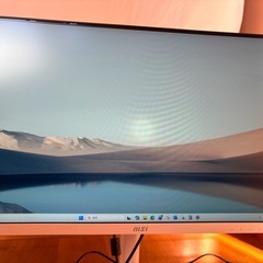 23.8インチフルHDディスプレイ(msi: 2023年夏購入)の画像