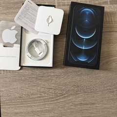 iPhone12pro max 256gb パシフィックブルー❼❽の画像