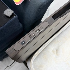 【超美品‼️】定価46万♪ シモンズ セミダブルベッド エグゼクティブ コンセント･USBポート･照明付き 木目調ダークブラウン♪の画像