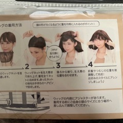 ヴィギーリッチロング　ウィッグ　60センチ　クリアストーンの画像