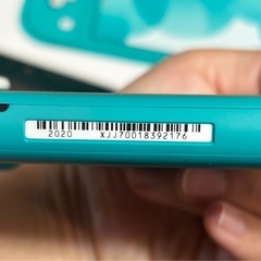 【本日中の取引で10000円】Nintendo Switch  Lite ターコイズブルーの画像