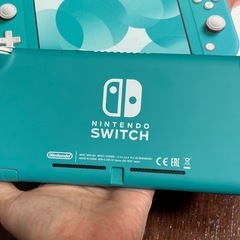 【本日中の取引で10000円】Nintendo Switch  Lite ターコイズブルーの画像