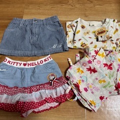 女の子夏服80cm 45L1袋分の画像