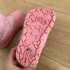 スノーブーツ　　15.0センチ　ピンク
の画像