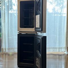 🍷 ワインセラー 2台セット（6本用×2）譲ります／動作確認済の画像