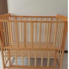 西松屋 ハピネスベビーベッドの画像