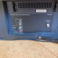 TOSHIBA ブラウン管テレビの画像