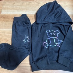 女の子秋冬服 80-95cm45L1袋分の画像