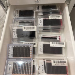 まつ毛エクステ　ワゴン付きの画像