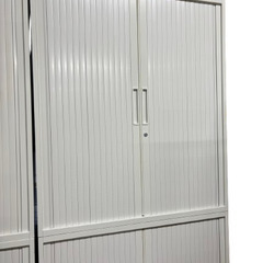 PLUS　横シャッターキャビネット L6-105SY 【上下兼用】ホワイト　（在庫：2）の画像