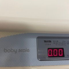 タニタ ベビースケール 1584 最大計量20kgの画像