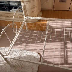 シングルベッド　ベッドフレームの画像