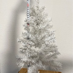 クリスマスツリー（ホワイト）の画像
