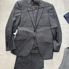 メンズ　スーツセット（ネイビーは未使用）　ベスト　リバーシブル　avvの画像