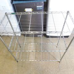 【JM913】メタルラック メッシュラック スチールラック 棚3段の画像