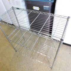 【JM913】メタルラック メッシュラック スチールラック 棚3段の画像