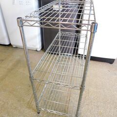 【JM913】メタルラック メッシュラック スチールラック 棚3段の画像