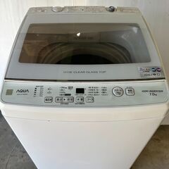 AQUA 7kg洗濯機 keyword キーワード AQW-GV7E8 KW（20）お近くなら無料配達いたします。の画像